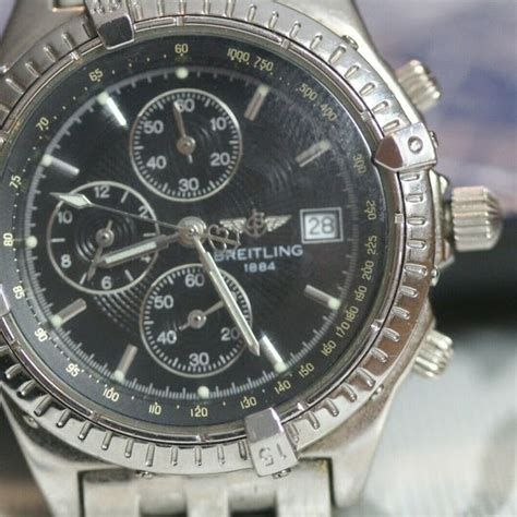 breitling chronograph quartz 1884|More.